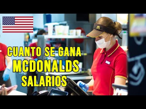 Salarios en Mcdonald's: ¿Cuánto se gana?